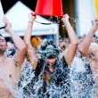 Brescia, Ice Bucket collettivo in piazza: nominati i "cugini" bergamaschi (foto)07