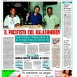 Enzo Baldoni e i titoli di Libero di 10 anni fa