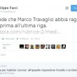 "Grazia per Fabrizio Corona": Fiorello, la Clerici e Facci con Marco Travaglio 2