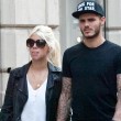 Wanda Nara e Mauro Icardi, shopping a Milano04