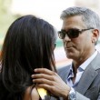 George Clooney e Amal Alamuddin sul Canal Grande di Venezia22