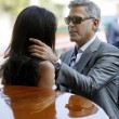 George Clooney e Amal Alamuddin sul Canal Grande di Venezia15