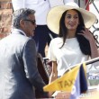 George Clooney e Amal si sono sposati11