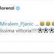 Roma, Florenzi scherza con Pjanic su Twitter: "Hai calciato male" FOTO