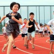 Cina, pista d'atletica sul tetto della scuola02