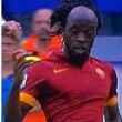 Roma-Cagliari, Gervinho senza fascia per capelli (FOTO)