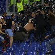 Roma-Cska, 15 tifosi russi fermati per aggressione steward (FOTO)