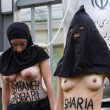 Reyhaneh Jabbari, Femen a seno nudo davanti all'ambasciata dell'Iran di Berlino 6