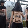 Reyhaneh Jabbari, Femen a seno nudo davanti all'ambasciata dell'Iran di Berlino 21