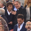 Roma-Bayern: Antonio Conte e Padre Georg in tribuna insieme 01