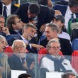 Roma-Bayern: Antonio Conte e Padre Georg in tribuna insieme 07