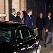 Vladimir Putin a Milano fa l'alba a casa di Berlusconi (foto)