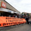 Corteo Napoli, Block Bce al vertice