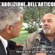 Le Iene, Enrico Lucci e l'abolizione dell'articolo 18 VIDEO