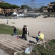 M5s puliscono Circo Massimo (FOTO). Federico Pizzarotti ostracizzato: no palco6