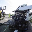 Incidente sulla A1 a Guidonia (Roma): Tir travolge carro-soccorso, 2 morti01