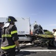 Incidente sulla A1 a Guidonia (Roma): Tir travolge carro-soccorso, 2 morti11