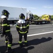 Incidente sulla A1 a Guidonia (Roma): Tir travolge carro-soccorso, 2 morti14