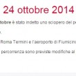 Sciopero treni venerdì 24 ottobre Trenitalia: frecce e orari treni a lunga percorrenza 2
