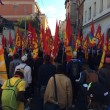 Sciopero sociale Roma: uova al ministero Economia17