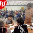 Agnese Landini part-time di 4 ore nel liceo di Pontassieve: le foto su Chi 02
