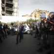 Roma, studenti contestano Mario Draghi05