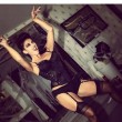 Sexy burlesque horror ad Halloween per la ex gieffina Claudia Letizia FOTO03