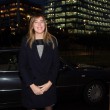 Maria Elena Boschi da Unicredit (foto): tubino e tacchi a spillo per i 15 anni della banca (Ansa)