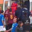 Ettore Mendicino, massaggio cardiaco in campo durante Matera-Salernitana