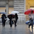Maltempo Roma: allagamenti e traffico in tilt FOTO01