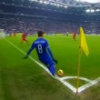 Juventus-Sampdoria, Evra gol da annullare: angolo fuori dalla lunetta FOTO