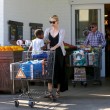 Sean Penn si tinge i capelli di biondo prove di famiglia con Charlize Theron03