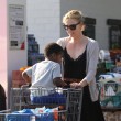 Sean Penn si tinge i capelli di biondo prove di famiglia con Charlize Theron05