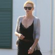 Sean Penn si tinge i capelli di biondo prove di famiglia con Charlize Theron8