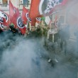 Casapound protesta contro Ignazio Marino sotto il Campidoglio FOTO