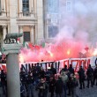 Casapound protesta contro Ignazio Marino sotto il Campidoglio FOTO (LaPresse)