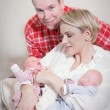 Alberto e Charlene di Monaco presentano i gemelli Jacques e Gabriella FOTO 3
