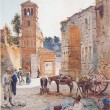 "Roma Sparita" di Ettore Roesler Franz in mostra: guarda gli acquerelli