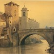 "Roma Sparita" di Ettore Roesler Franz in mostra: guarda gli acquerelli