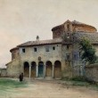 "Roma Sparita" di Ettore Roesler Franz in mostra: guarda gli acquerelli