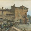 "Roma Sparita" di Ettore Roesler Franz in mostra: guarda gli acquerelli