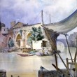 "Roma Sparita" di Ettore Roesler Franz in mostra: guarda gli acquerelli
