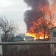 Milano, incendio capannone a via Negrotto: fumo visibile a km di distanza04
