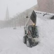 Mosca, tempesta di neve: voli cancellati e traffico in tilt 09