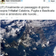 Samantha Cristoforetti, foto twitter dalla Iss03