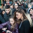 Belen Rodriguez col super tacco all'inaugurazione del negozio Cruciani16
