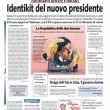 La prima pagina di Libero