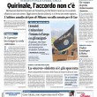 La prima pagina del Giornale