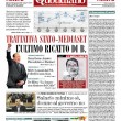 La prima pagina del Fatto Quotidiano