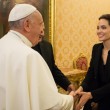 Angelina Jolie a Roma da papa Francesco03
